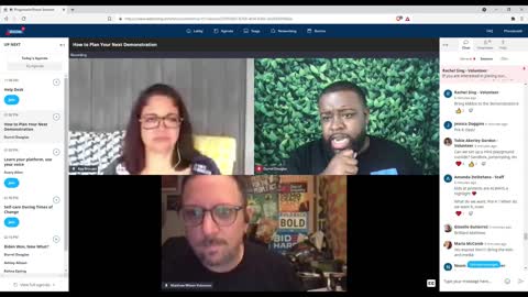 Progressive Power Summit: Protesting