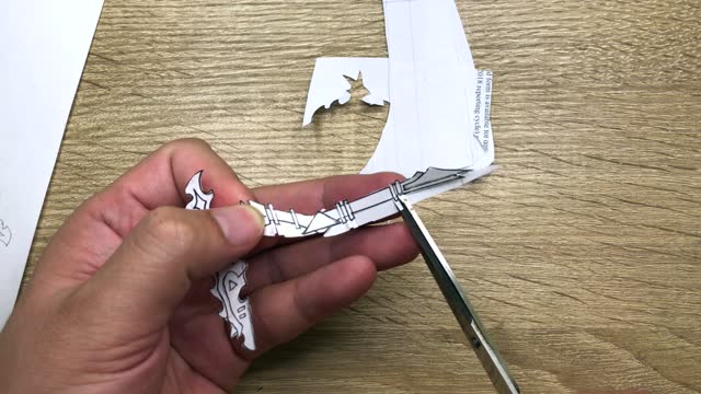 Mini Scythe - part 1 (how to drawing/DIY), 迷你战镰, ミニトレンチ, 미니 트렌치, Мини траншея, มินิคู