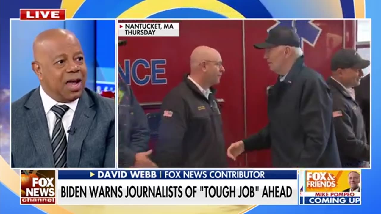 Biden issues stark warning to journalists_ 'Tough job' ahead