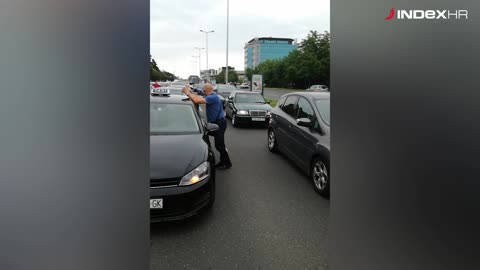 Prosvjed vozača u Zagrebu