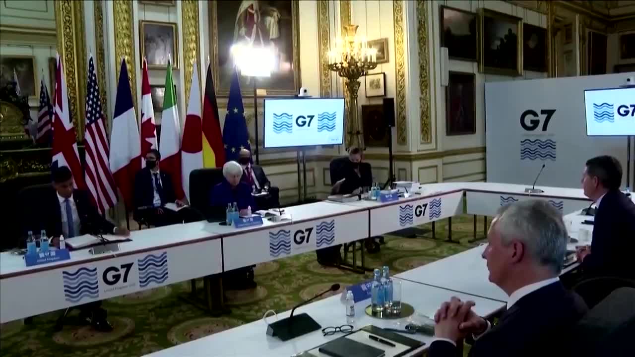 The G7 agreed to back a minimum global corporate tax rate of 15%