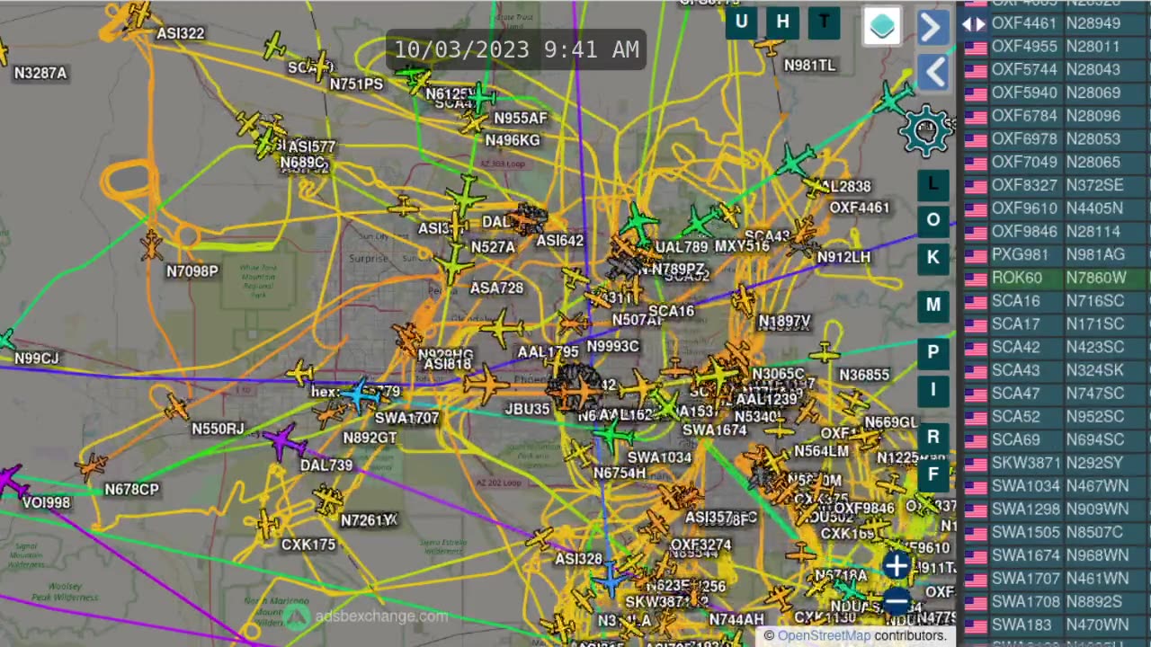 Bird Mafia Utah CHina Time Lapsed - Oct 3 2023 - Phoenix AZ -