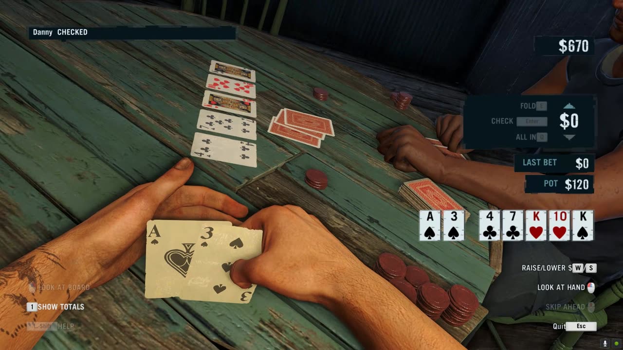 Far Cry 3 | Running off to play poker