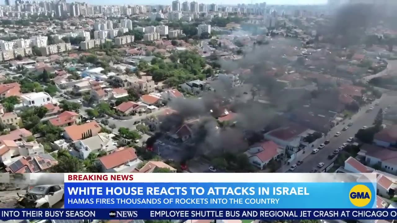 White House responds to Hamas attacks on Israel | GMA