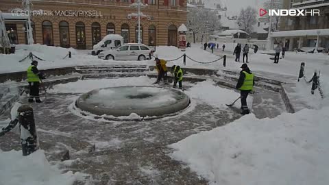 Prije šest godina Zagreb su zatrpale rekordne količine snijega