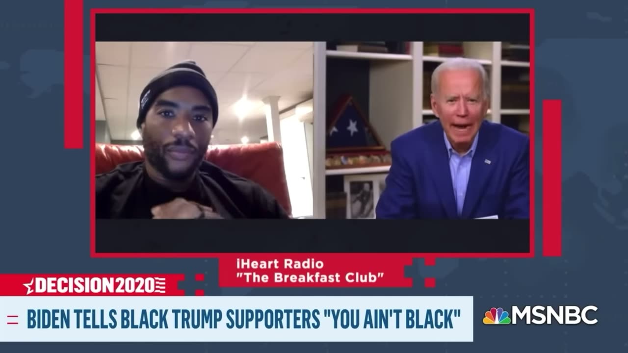 “You ain’t black!” - Joe Biden