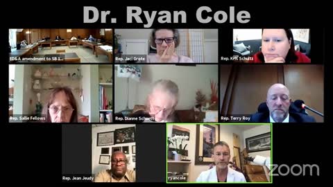 Dr. Ryan Cole testifies in NH to ban vaccine passports