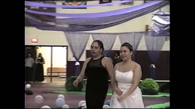 2000-01 WPHS Vids 102 Prom 068 Grand March Couple 41 by Glenn Strader