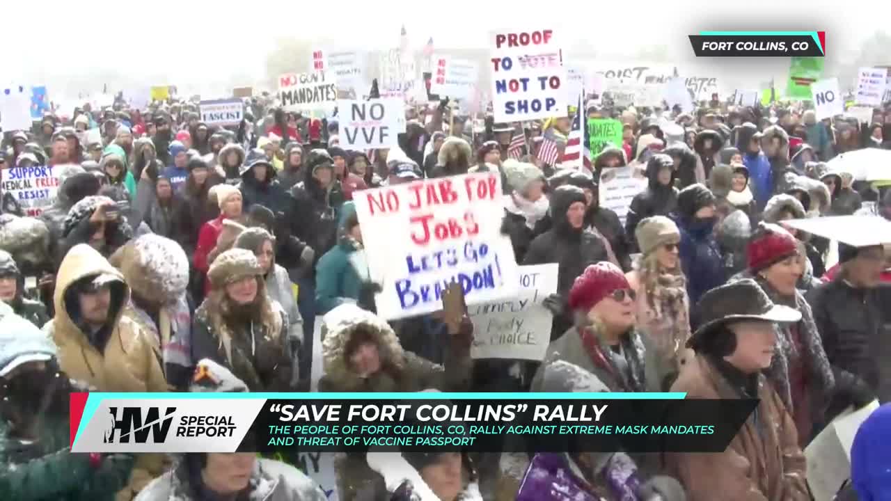 Fort Collins, CO - “SAVE FORT COLLINS” Rally - 01.11.2021