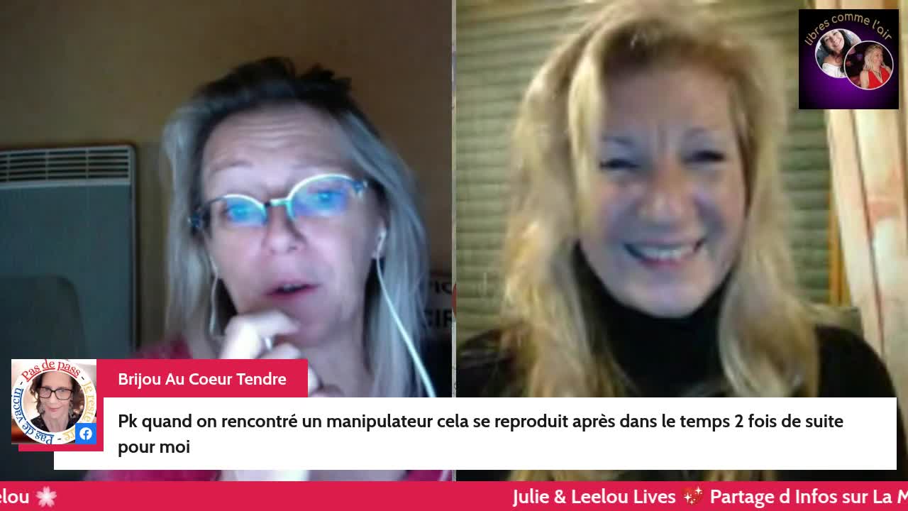 La Manipulation avec Nadine Touzeau & Leelou 26/11