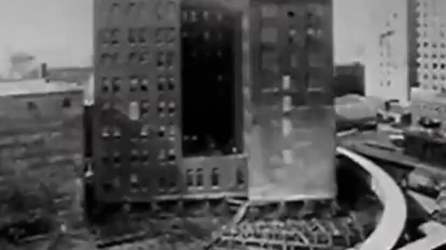 In 1930 the Indiana Bell building was rotated 90 degrees in 1 month while everyone still worked inside