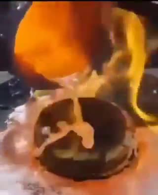 Man Pours MOLTEN LAVA over a Big Mac. Nothing happens to burger