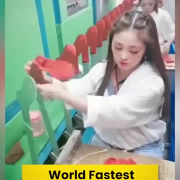 World's Fastest Workers! || Shorts