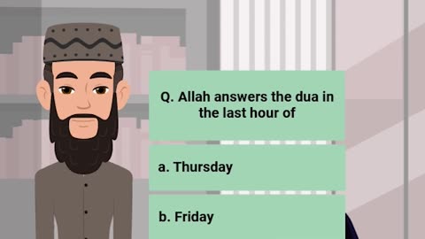 Q. Allah answers the dua in the last hour of | #hadith #islam #muslim |