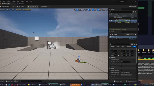 Desenvolvimento de Jogos 3D - Aula04 (02/09/2022)