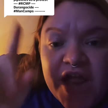 #nativespirits #mmiwgawareness #mmipawareness #oildrilling #RCMP
