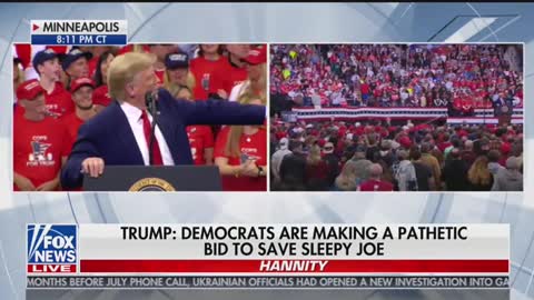 Trump: Joe Biden was only good at kissing Obama's ass