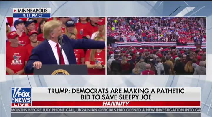 Trump: Joe Biden was only good at kissing Obama's ass