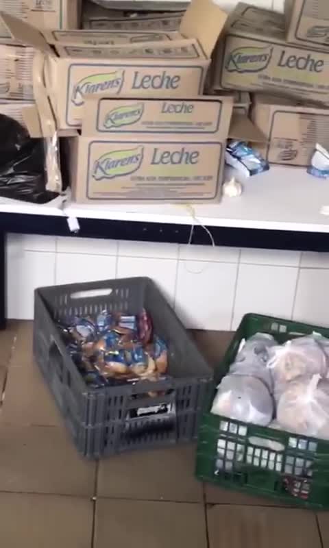 Denuncia de alimentos entregados por el PAE