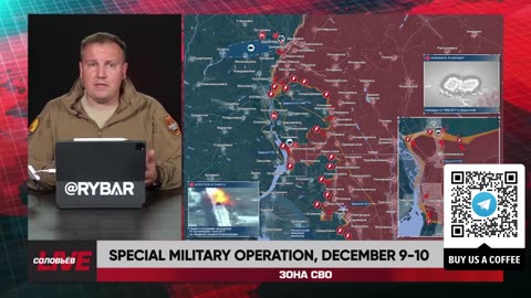 ❗️🇷🇺🇺🇦🎞 RYBAR HIGHLIGHTS OF THE RUSSIAN MILITARY OPERATION IN UKRAINE ON Dec.9-10, 2024