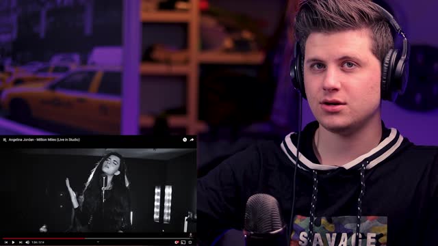 Angelina Jordan - Million Miles Studio Version [FIRST REACTION]