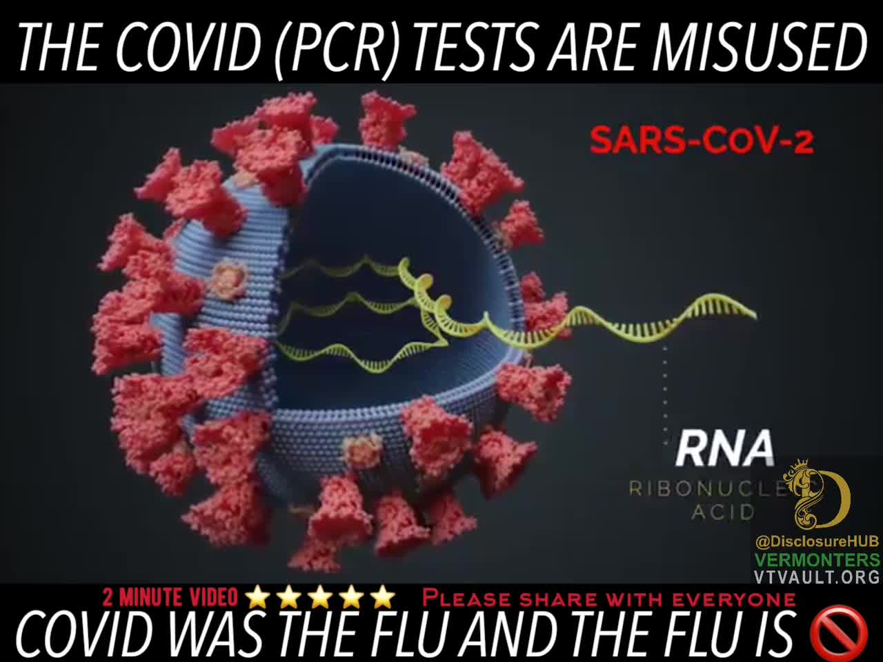 The Covid （PCR）Tests are misused. 新冠疫情以PCR為檢測方式，是“錯誤使用”。