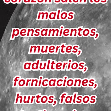 "La Fuente del Corazón: Lo que Realmente Contamina al Hombre" Mateo 15:18,19#short #youtube #ytshort