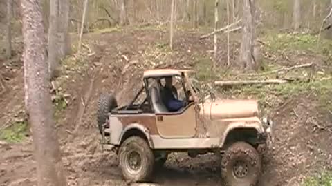 Rick Dehner Plays with his new jeep