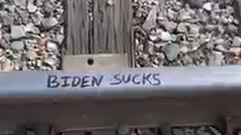 Putting change on a train track. VERY interesting