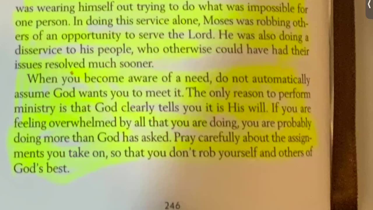 DAY 69: "WORKING ALONE" (Exodus 18:14)- "Define our Strengths and Weaknesses."