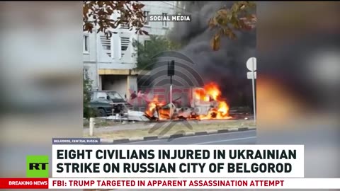 8 civilians injured in Ukrainian strike on Belgorod
