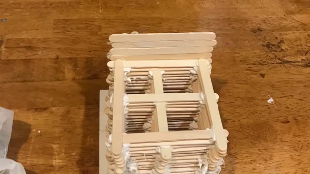 How To Make A Popsicle Stick Pen Holder