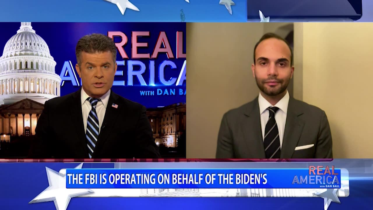 REAL AMERICA -- Dan Ball W/ George Papadopoulos, Dems Attempt To Discredit FBI Informant, 2/22/24