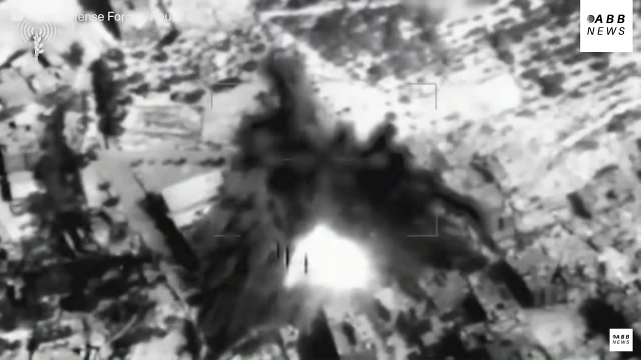 gaza footage live | Israel Releases Footage of Night Attacks Across Gaza.