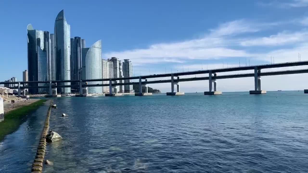 Busan Bridge in Korea