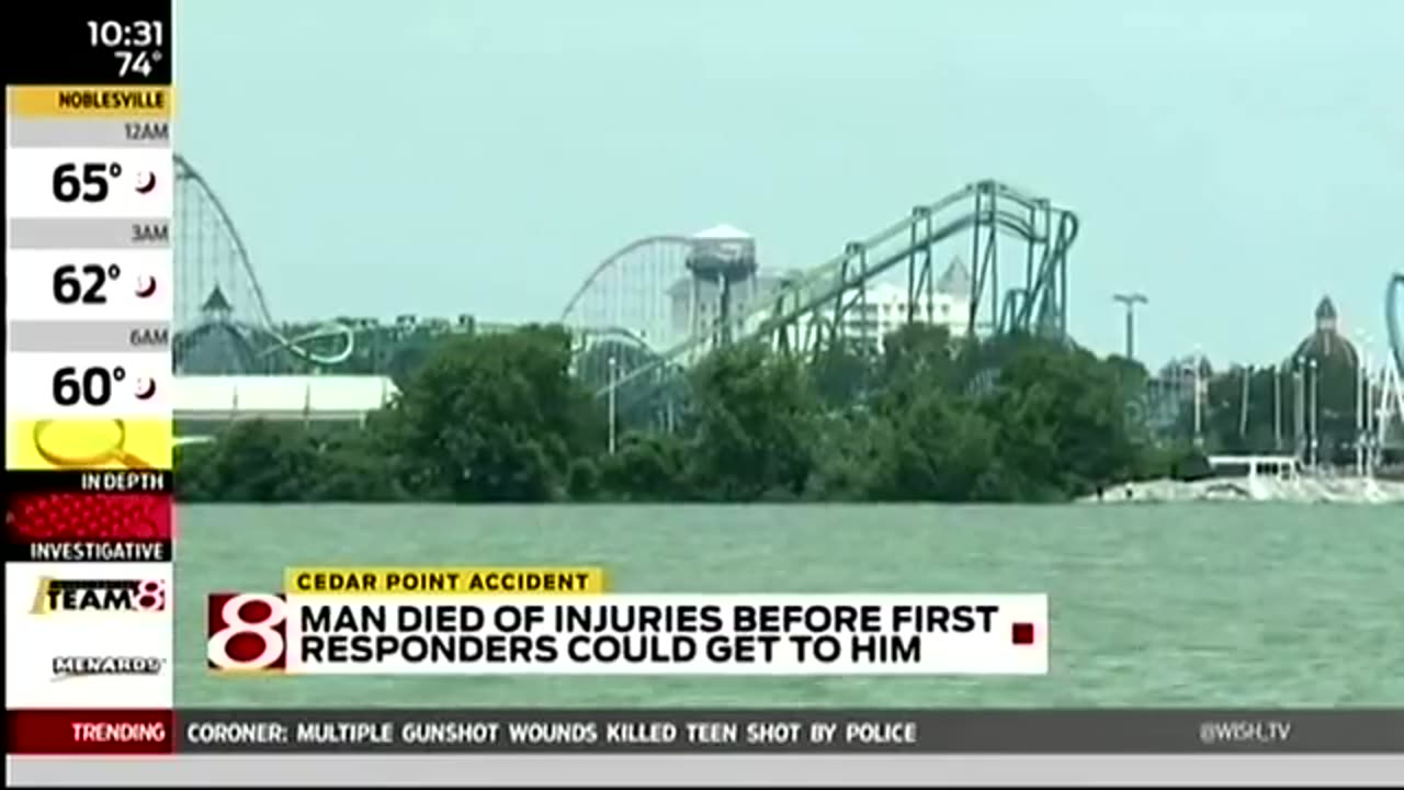 August 13, 2015 - Fatal Accident at Cedar Point Amusement Park in Ohio