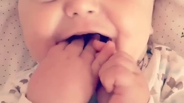 Is the baby's smile infectious