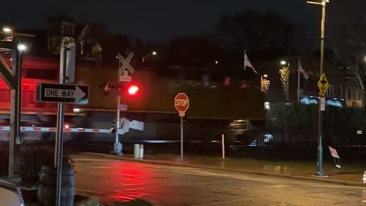 Train Hits Vehicle on Tracks in Lemont, Illinois