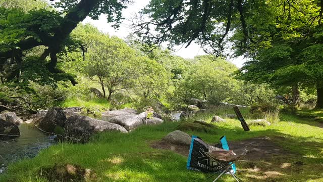 Test footage before filming riverside. Dartmoor