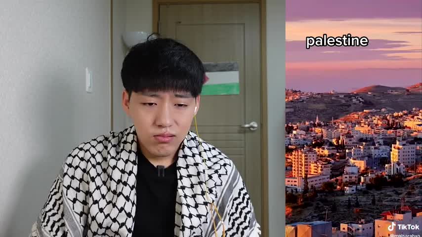 Palestine Tiktok's Reacted by Korean Guy