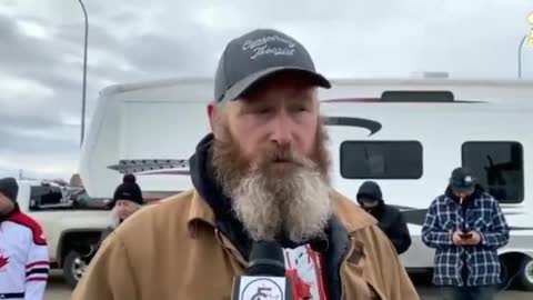 Trucker sends message to the world.