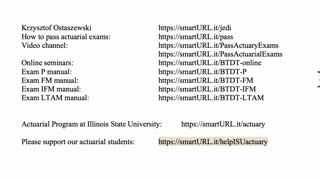 Exam LTAM exercise for May 27, 2021