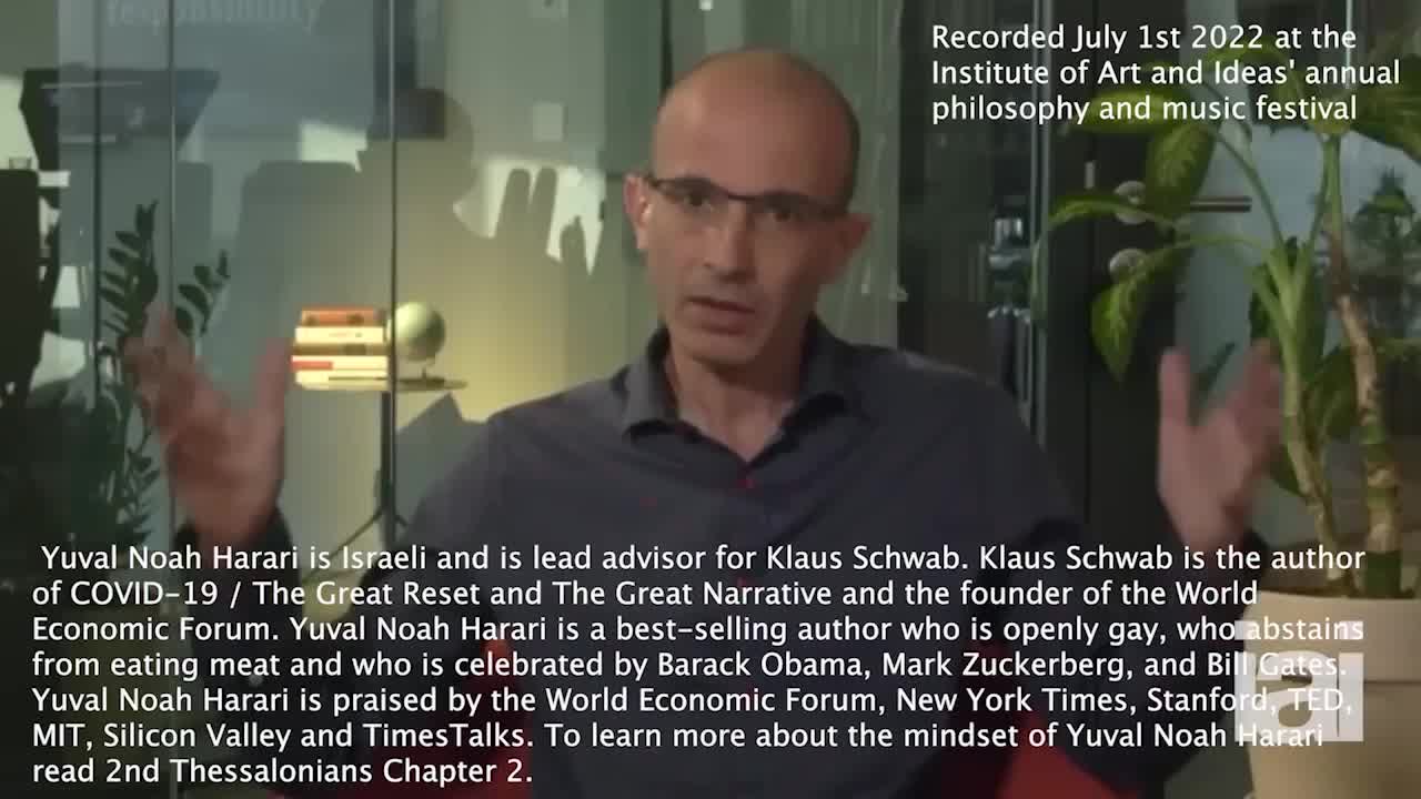 Yuval Noah Harari | "The Hitlers of the 21st Century with Tools Like A.I. and Bioengineering, They Will Have the Ability to Reengineer the Human Body and the Mind."