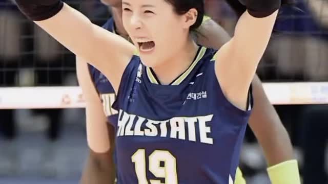 Beautifull Volleyball Girl Player From Korea