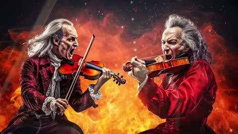 Vivaldi vs Paganini: Clash of the Titans in Violin Mastery | The Best Classical Violin Music