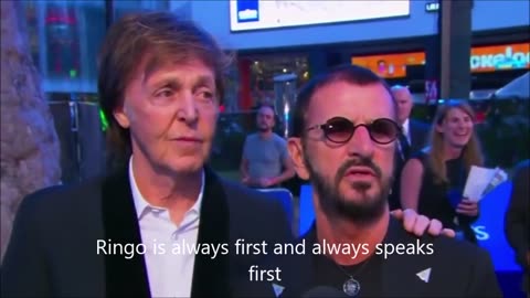 Beatles Body Language: Ringo as New Spokesman Over 'Paul McCartney' After George Died. Why?