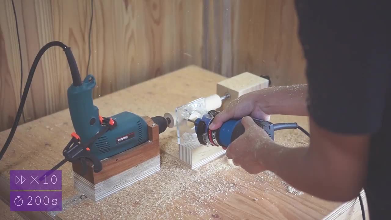 2-way Homemade Lathe | slide 5