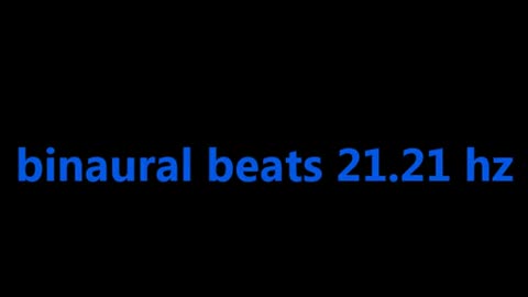 binaural beats 21 21 hz