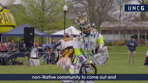 2022 Pow Wow hosted by UNCG's Native American Student Association