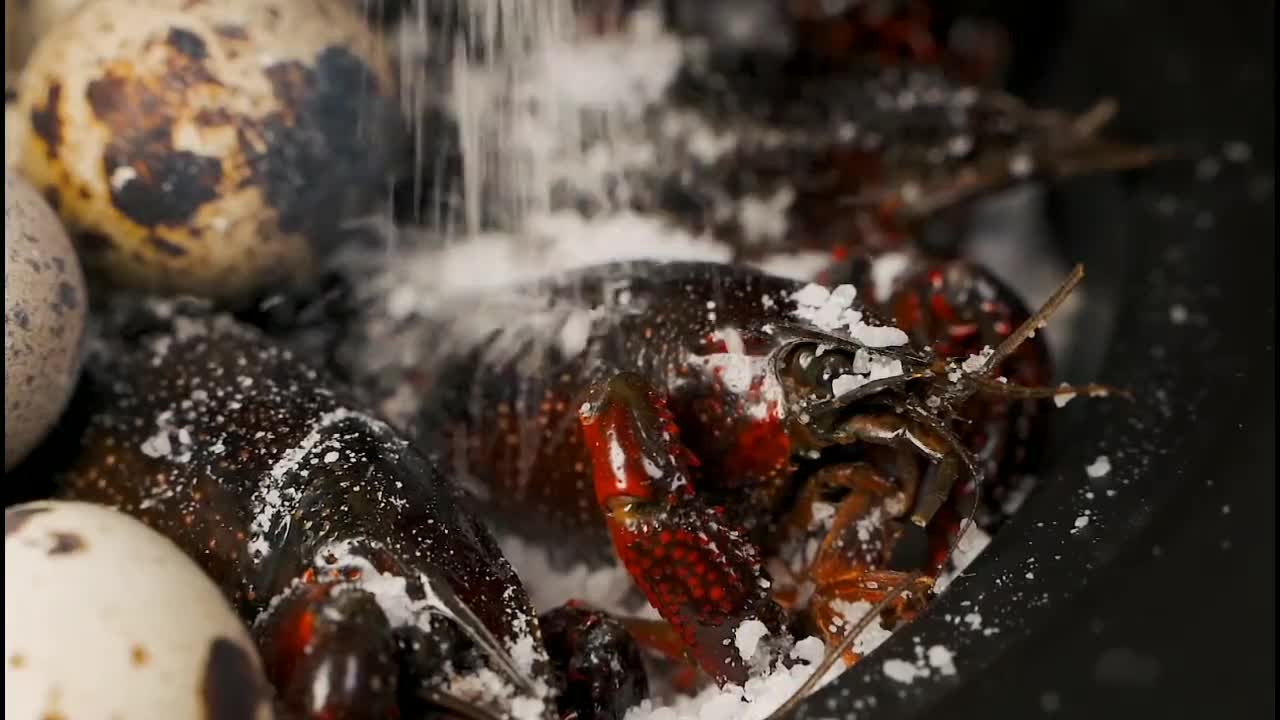 Salt Baked Crayfish